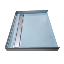 Load image into Gallery viewer, Tile Over Tray 1200 x 900 Rear Outlet Channel Tile Grate