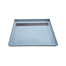 Load image into Gallery viewer, Tile Over Tray 900 x 900 Rear Outlet Channel Tile Grate